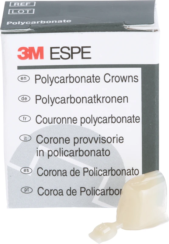 Polycarbonat-Kronen Packung 5 Stück Nr. 50