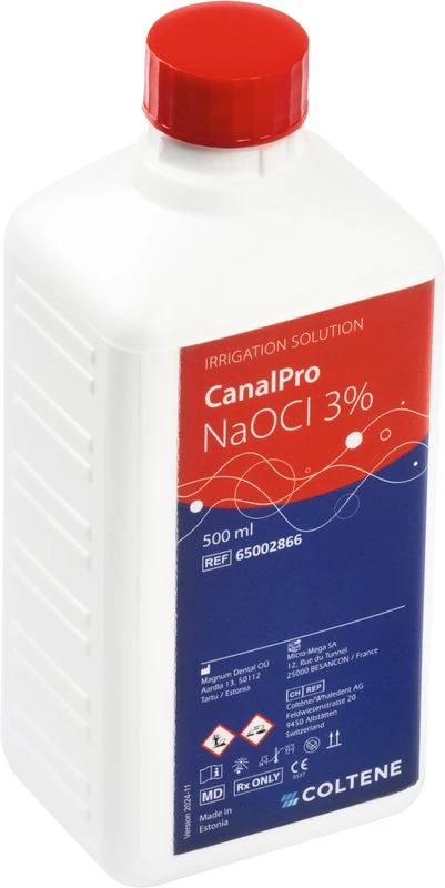 CanalPro™ NaOCl Flasche 500 ml 3%