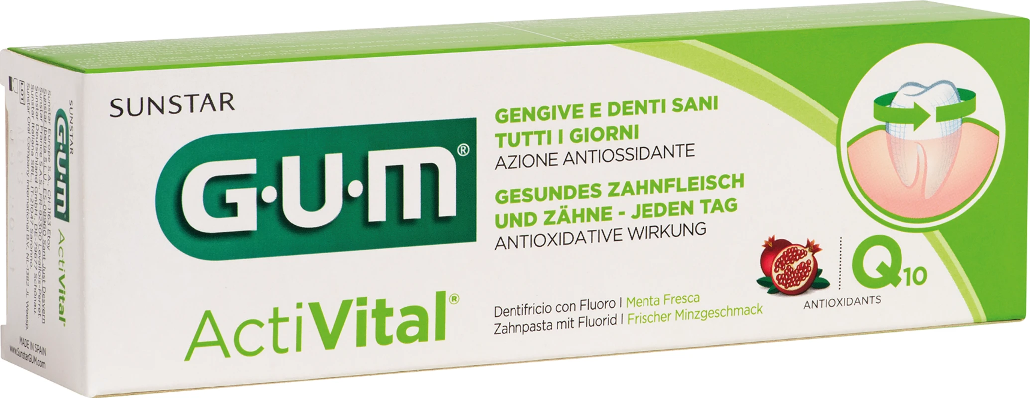 GUM® ActiVital® Zahnpasta Tube 75 ml