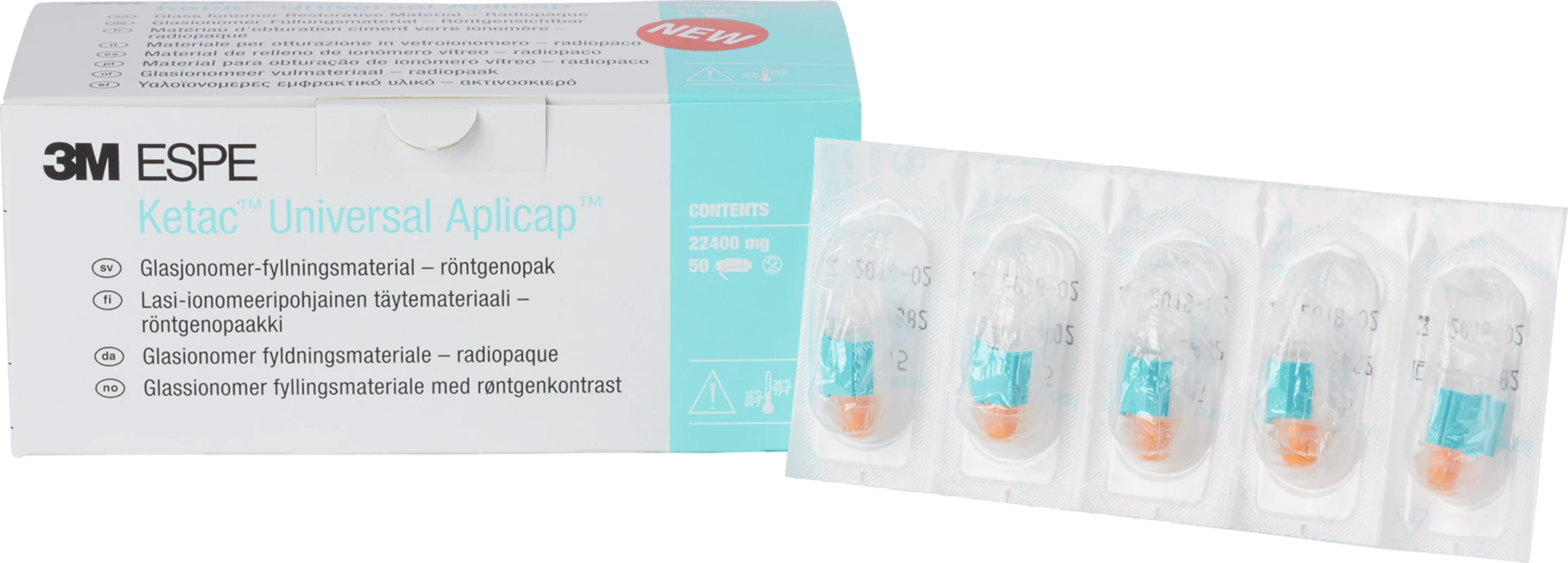 Ketac™ Universal Packung 50 x 0,13 ml Kapsel A3,5