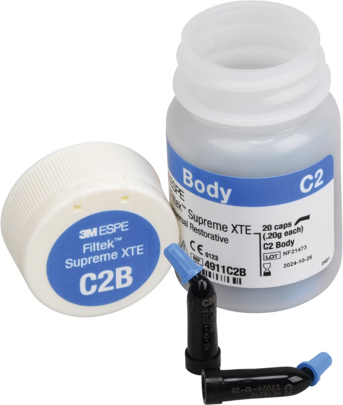 Filtek™ Supreme XTE Universal Packung 20 x 0,2 g Kapsel body C2