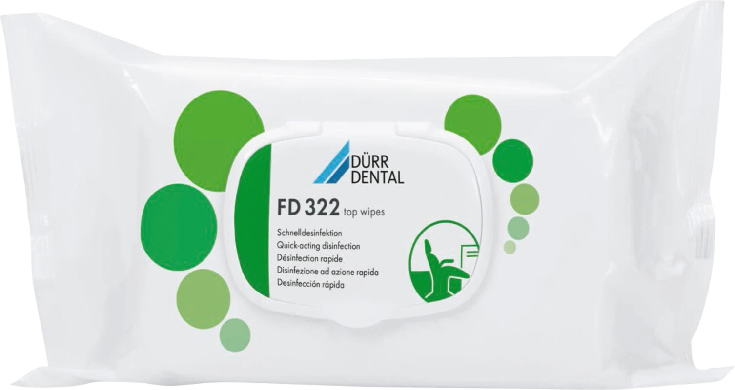 FD 322 top wipes Flächen-Desinfektion Dürr Dental