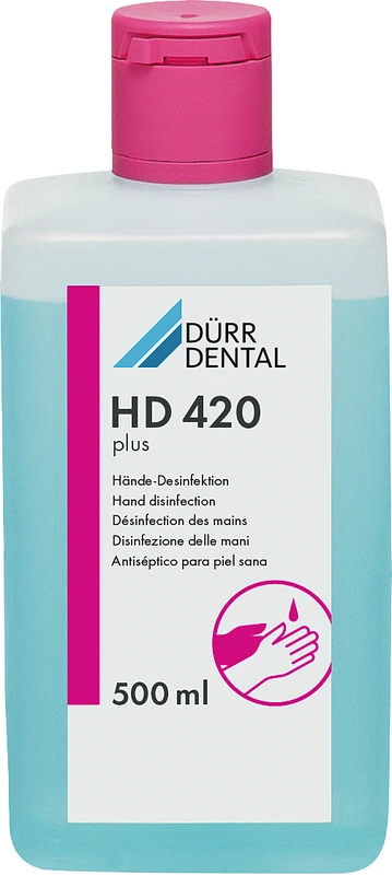 HD 420 plus Hände-Desinfektion Flasche 0,5 Liter