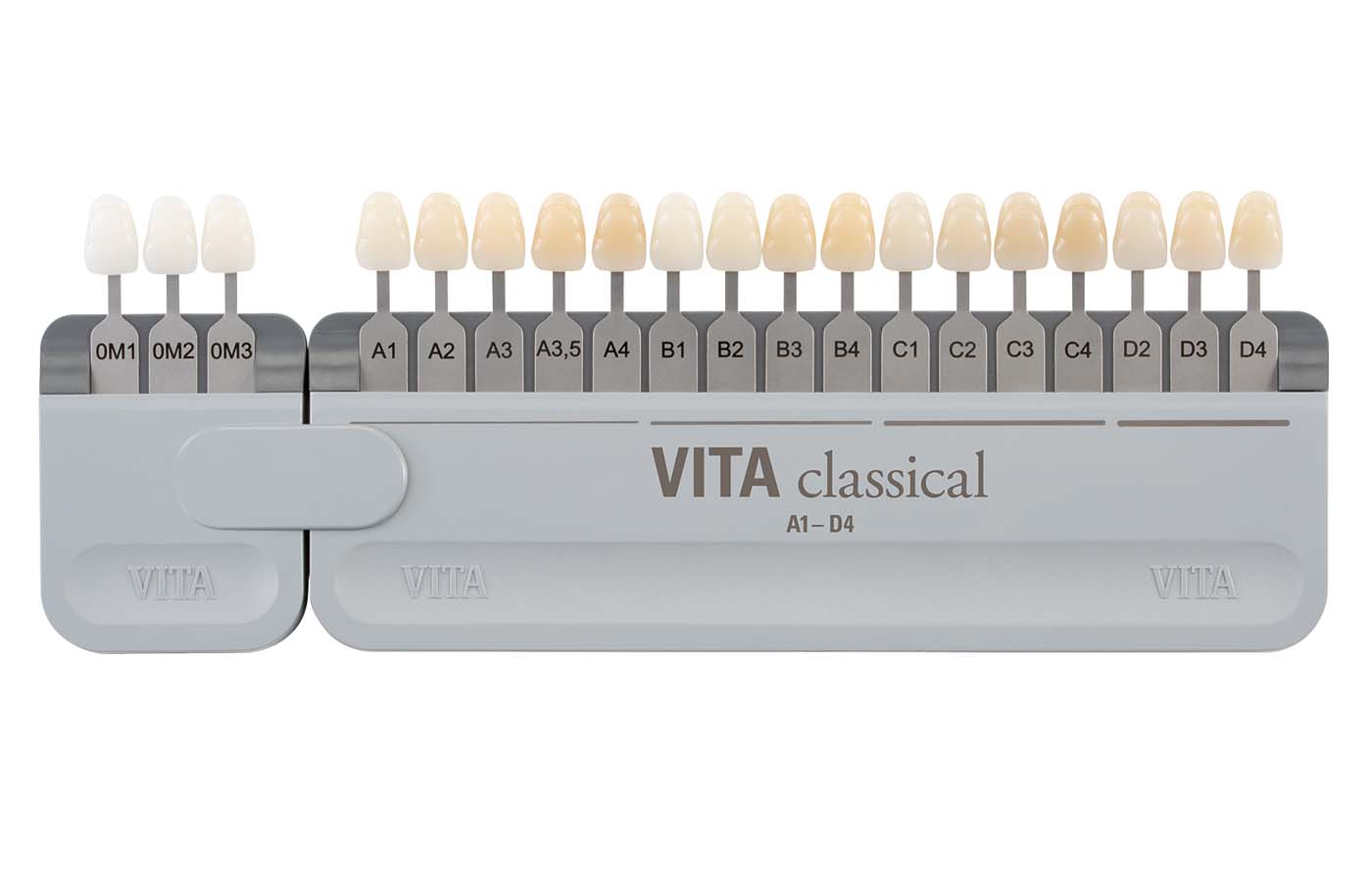VITA classical A1-D4® Farbskala mit VITA Bleached Shades VITA