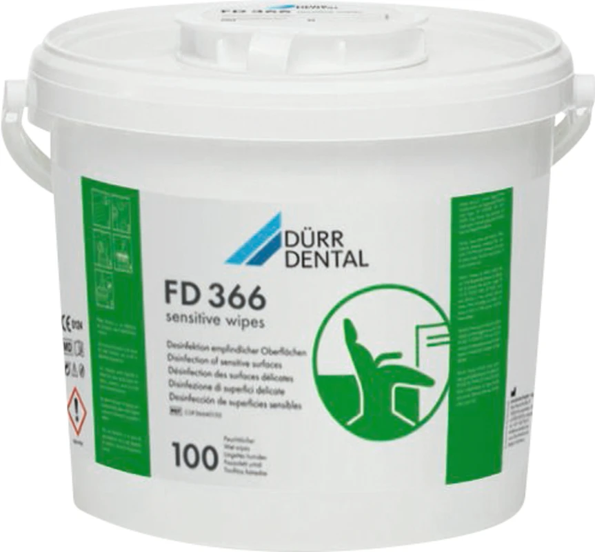 FD 366 sensitive wipes Basis-Set 100 Stück inklusive 1 Spenderbox