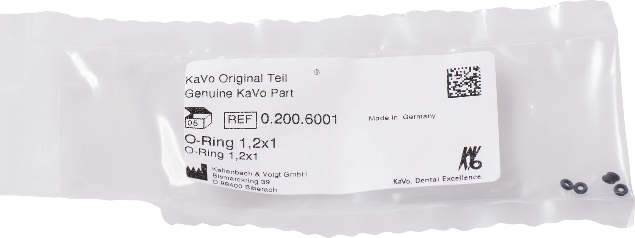 O-Ring Packung 5 Stück für Ventilkörper