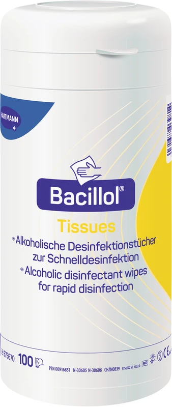 Bacillol® Tissues Dose 100 Stück 225 x 139 mm