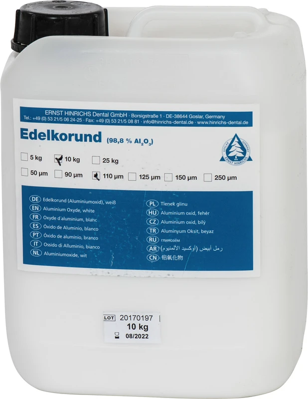 Edelkorund Kanister 10 kg 110 μm