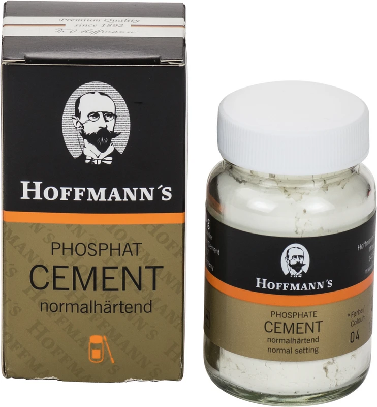 HOFFMANN´S CEMENT Packung 100 g Pulver normalhärtend hellgelb