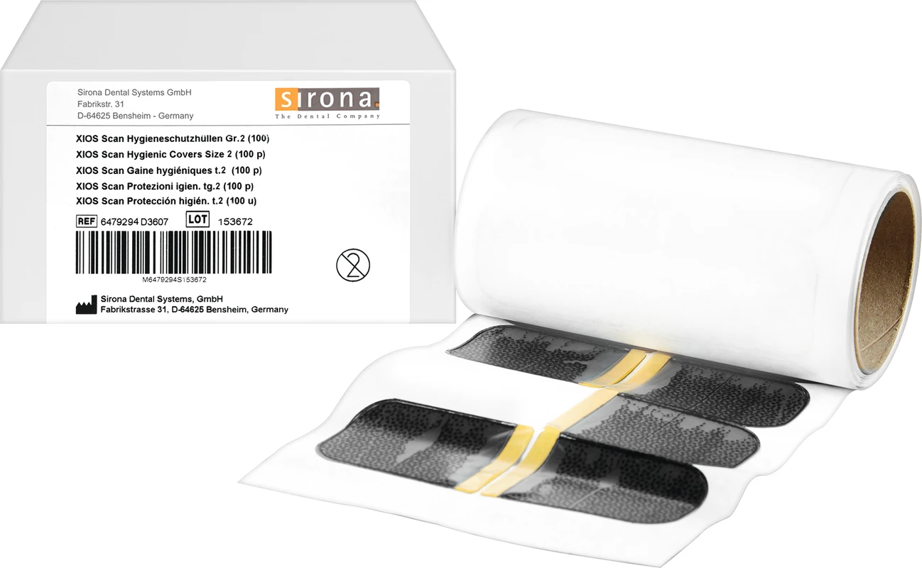 XIOS Scan Hygieneschutzhüllen Dentsply Sirona