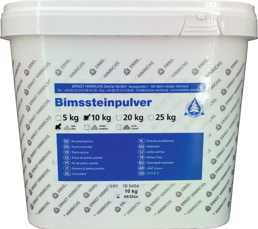 Bimssteinpulver Eimer 10 kg fein