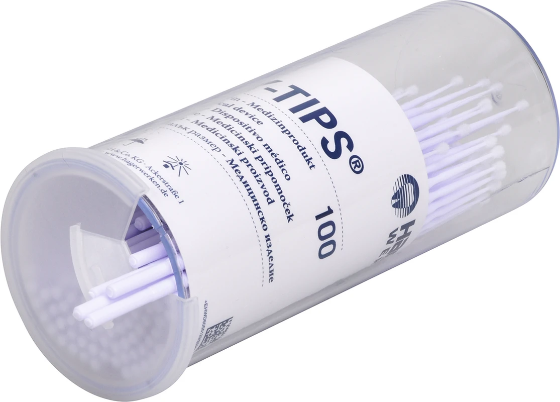 Apply-Tips Packung 5 x 100 Stück weiß, fein