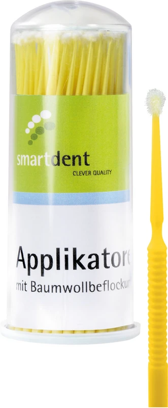 smart Applikatoren Packung 100 Stück gelb