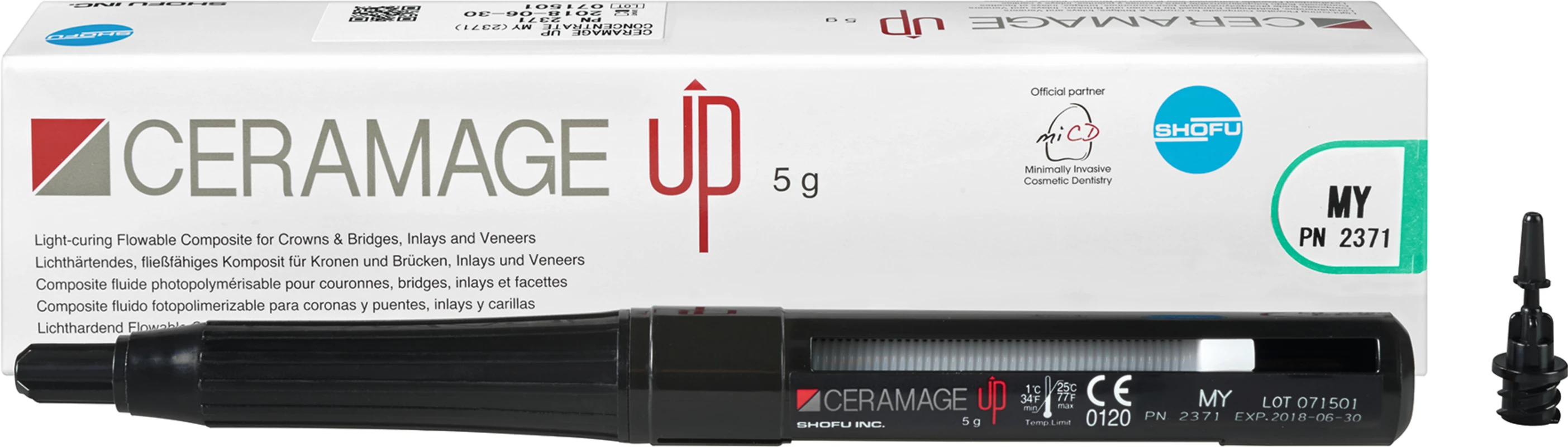 CERAMAGE UP Spritze 5 g Komposit effekt MY