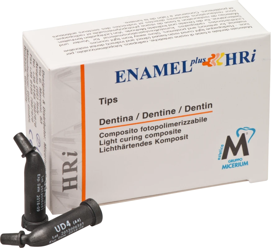 ENAMEL plus HRi® Packung 14 x 0,3 g Minifill dentin UD4-A4