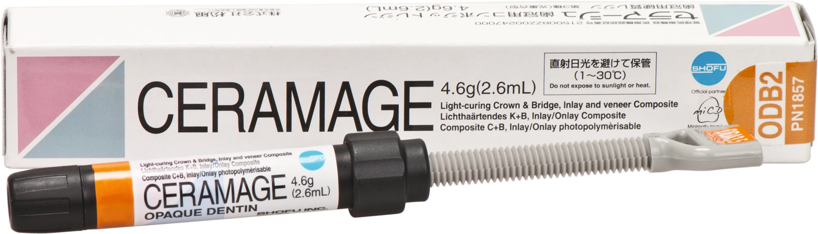 CERAMAGE Spritze 4,6 g opaque dentin B2 CERAMAGE SHOFU