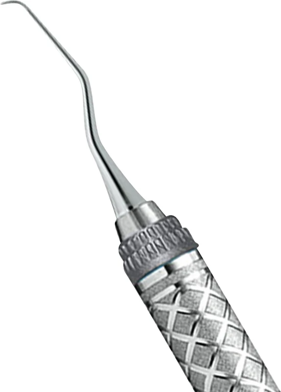 Küretten Gracey Mikro Mini Five EverEdge™ 2.0 Stück Figur 1/2, oral/labial, Griff #9, grau