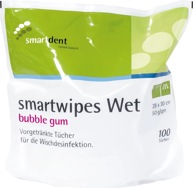 smartwipes Wet Beutel 100 Stück bubble gum, 28 x 30 cm