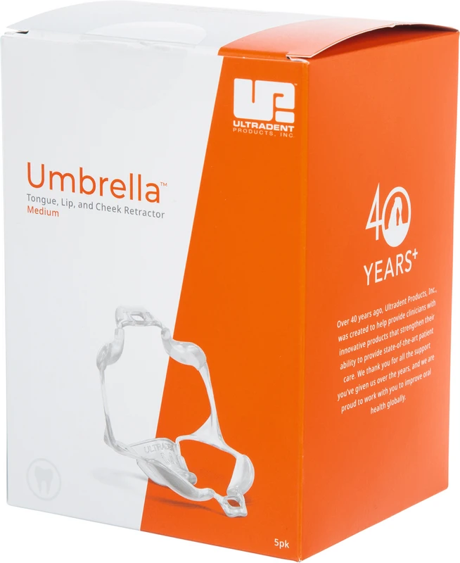 Umbrella™ Zungen-, Lippen- und Wangenhalter Packung 5 Stück medium