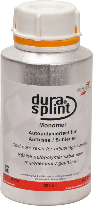 DURASPLINT® Flasche 250 ml Monomer DURASPLINT® SCHEU-DENTAL