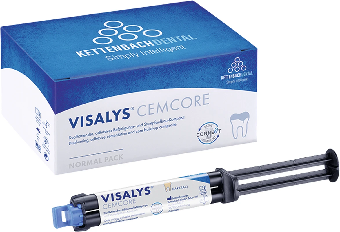 Visalys® CemCore Normal pack dark (A4) Visalys® CemCore Kettenbach Dental