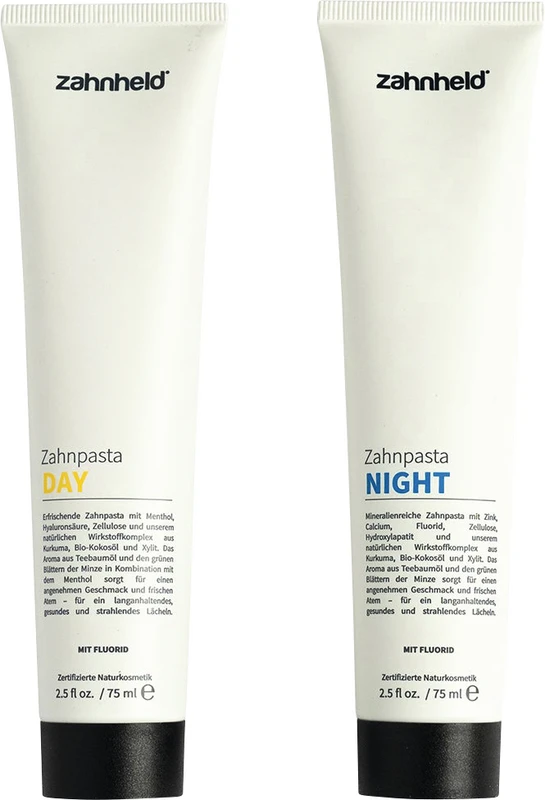 Zahnpasta Day & Night Packung 2 x 75 ml Tube