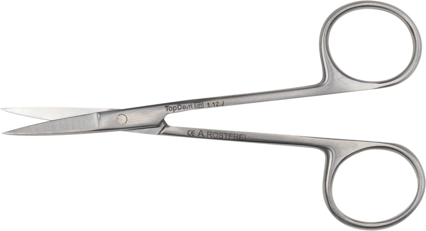 TOPDENT Folienscheren Stück 11,5 cm, gerade