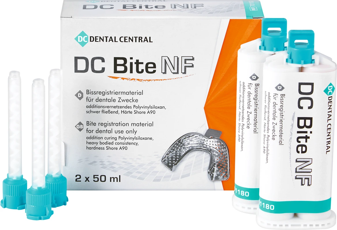 DC Bite NF Packung 2 x 50 ml Kartusche, 12 Mischkanülen