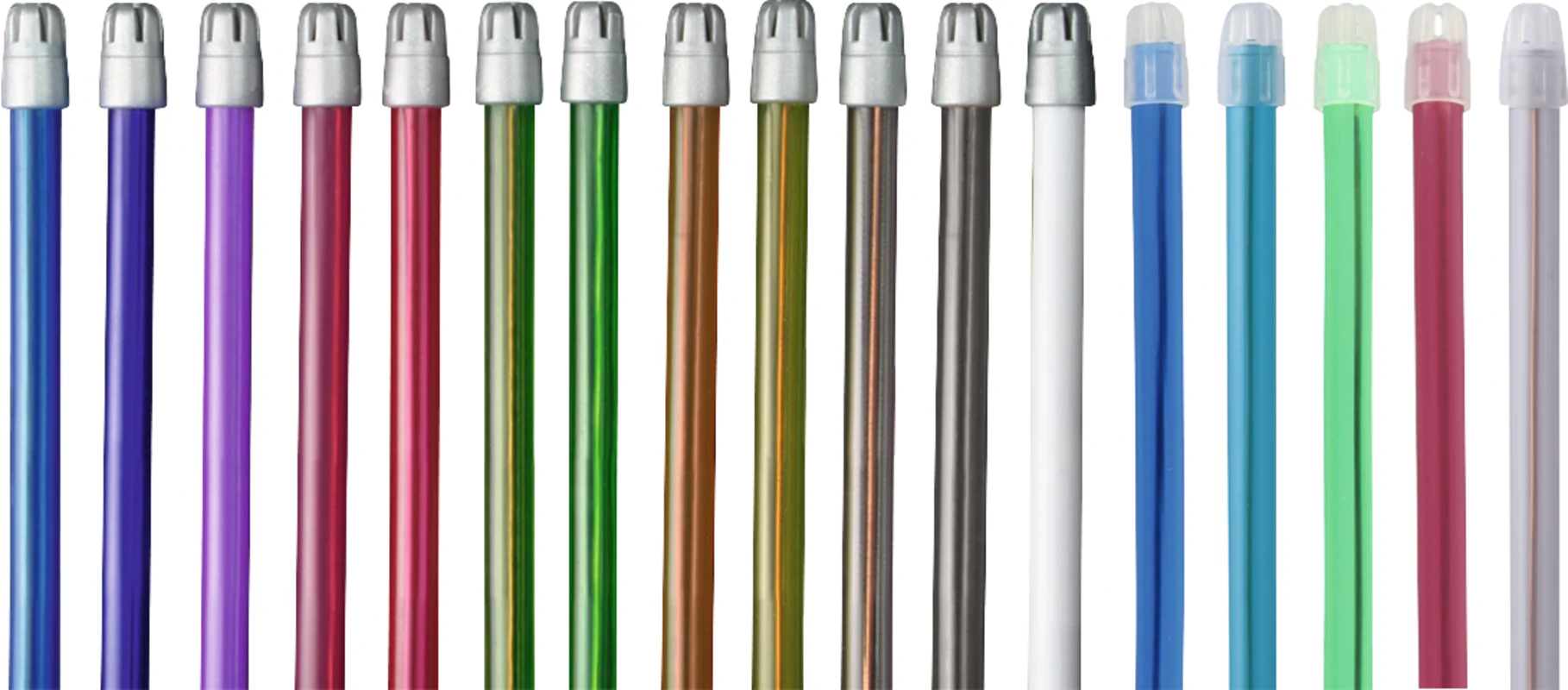 Monoart® Speichelsauger Packung 1.000 Stück grasgrün, 12,5 cm, Kappe silber lose