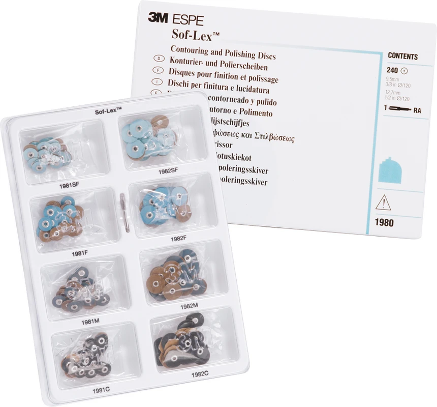 Sof-Lex™ Ausarbeitungs- und Polierscheiben 3M
