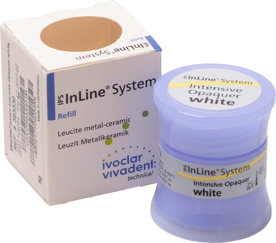 IPS InLine® Dose 9 g Paste intensive opaquer white
