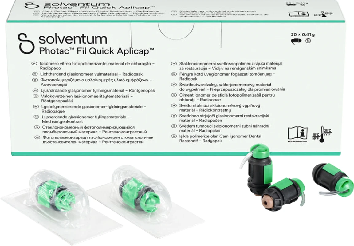 Solventum™ Photac™ Fil Quick Aplicap™ Packung 20 Kapseln A3