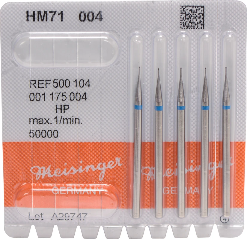 HM-Bohrer 71 Packung 5 Stück HP, Figur 001, ISO 004