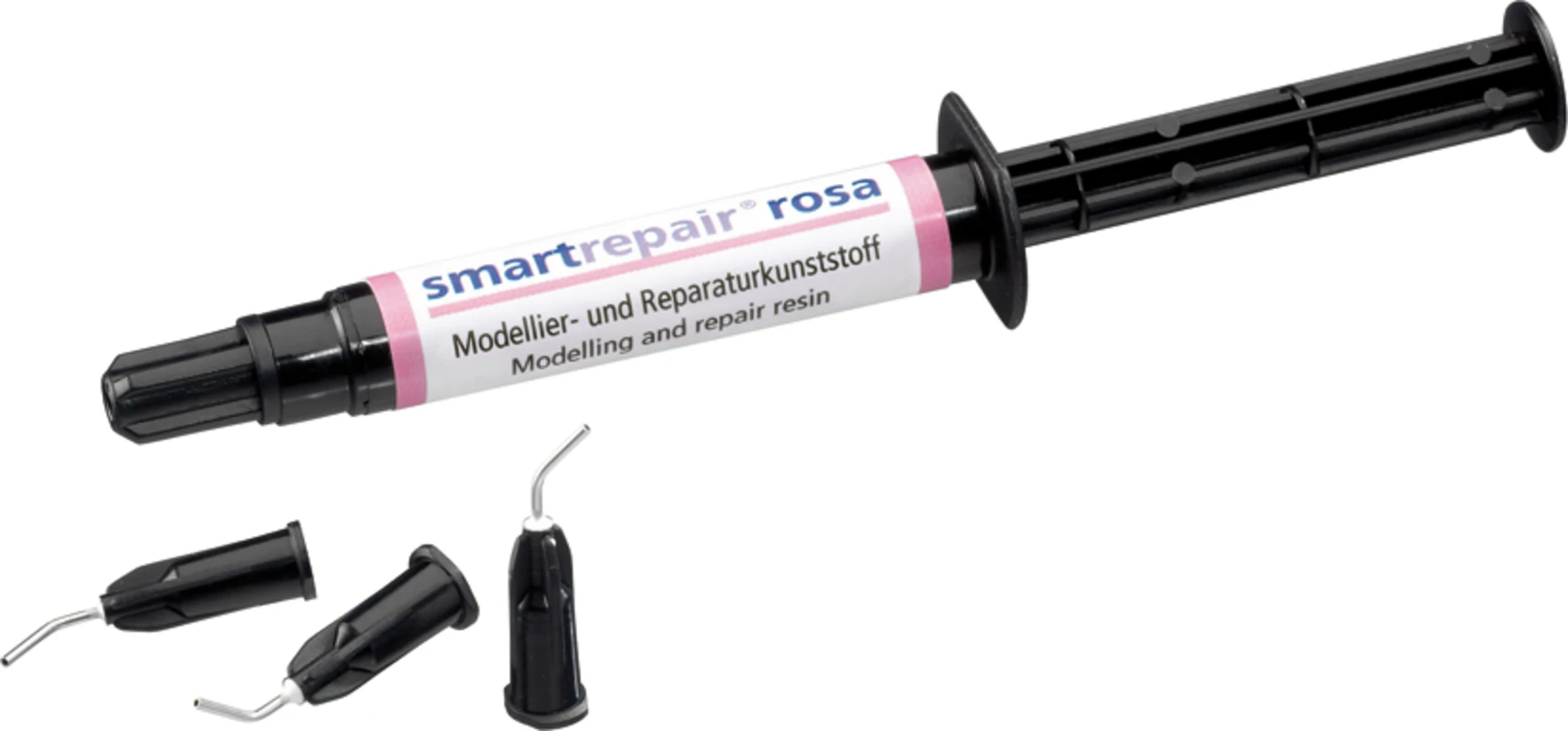 smartrepair® rosa Packung 3 g Dosierspritze, 8 Applikationsnadeln