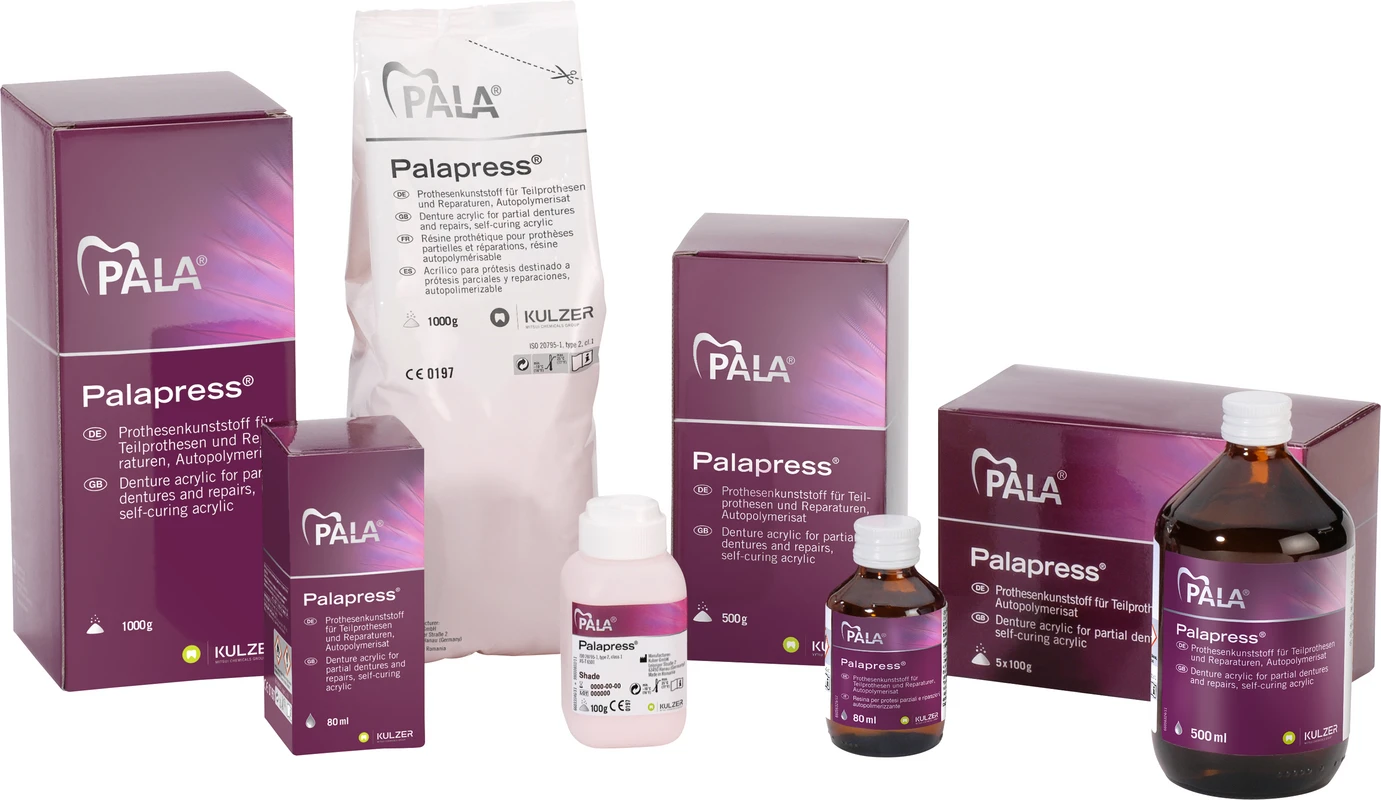 Palapress® Beutel 1 kg Pulver farblos