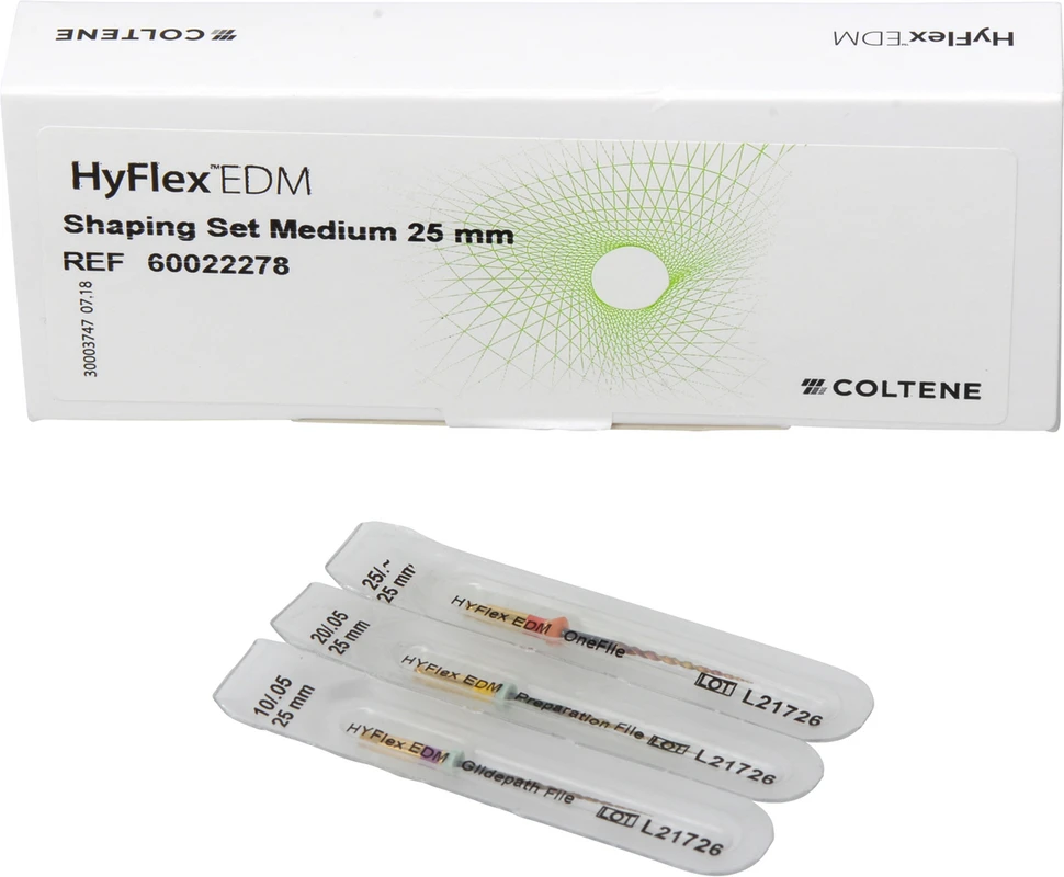 HyFlex™ EDM NiTi-Feilen Set Medium 3 Shaping Feilen 25 mm