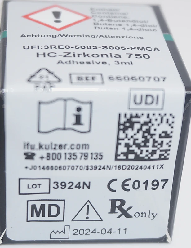 HeraCeram® Zirkonia 750 Adhesive Kulzer