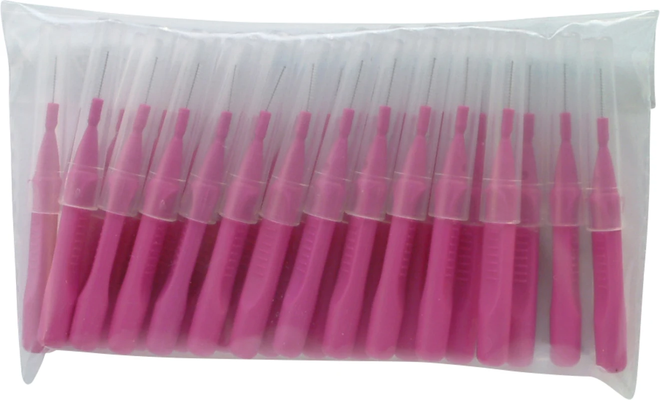 Beyco Brushies Sparbeutel 25 Stück pink Ø 0,4 mm