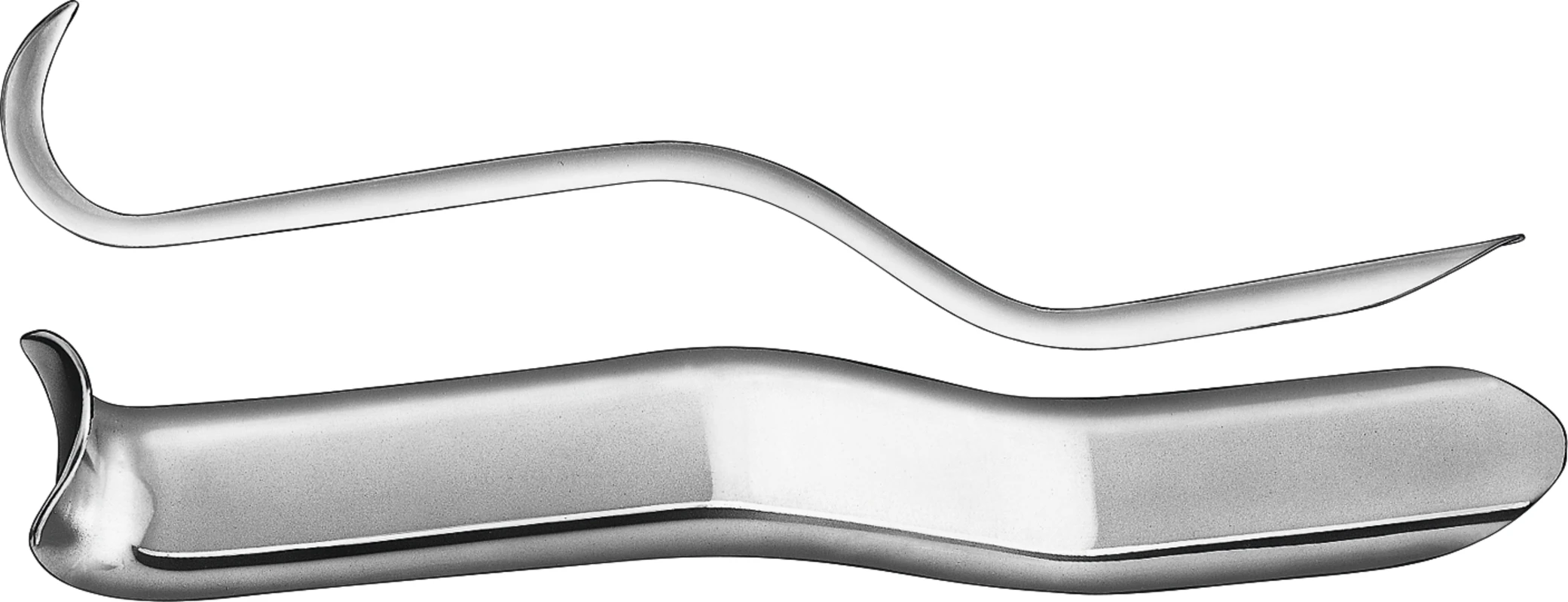 Wangenhalter nach Cawood-Minnesota Stück 633, 155 mm