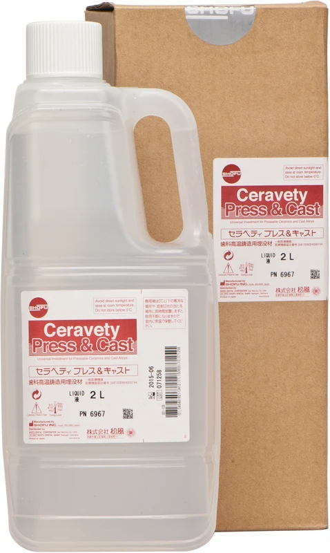 Ceravety Press & Cast Flasche 2 l Liquid