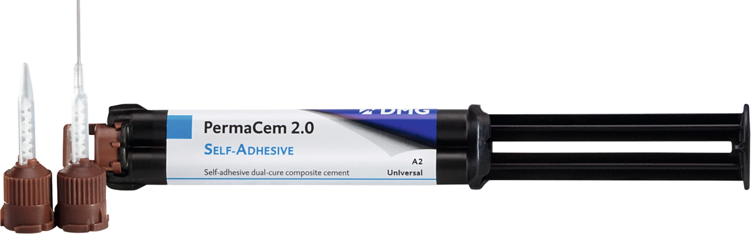 PermaCem 2.0 Packung 9 g Spritze A2 universal, 15 Smartmix-Tips Short, 5 Smartmix-Tips Endo M