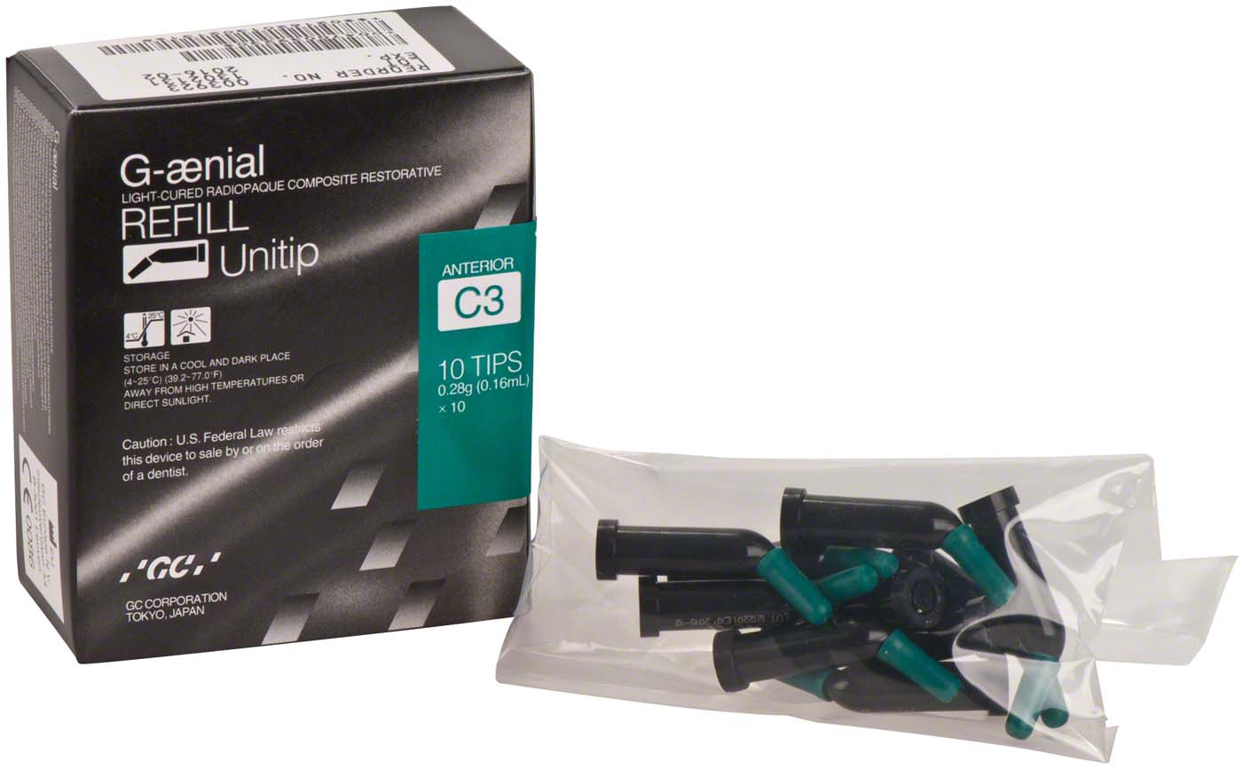 GC G-ænial® Packung 10 x 0,28 g Unitip Anterior C3 GC G-ænial® GC