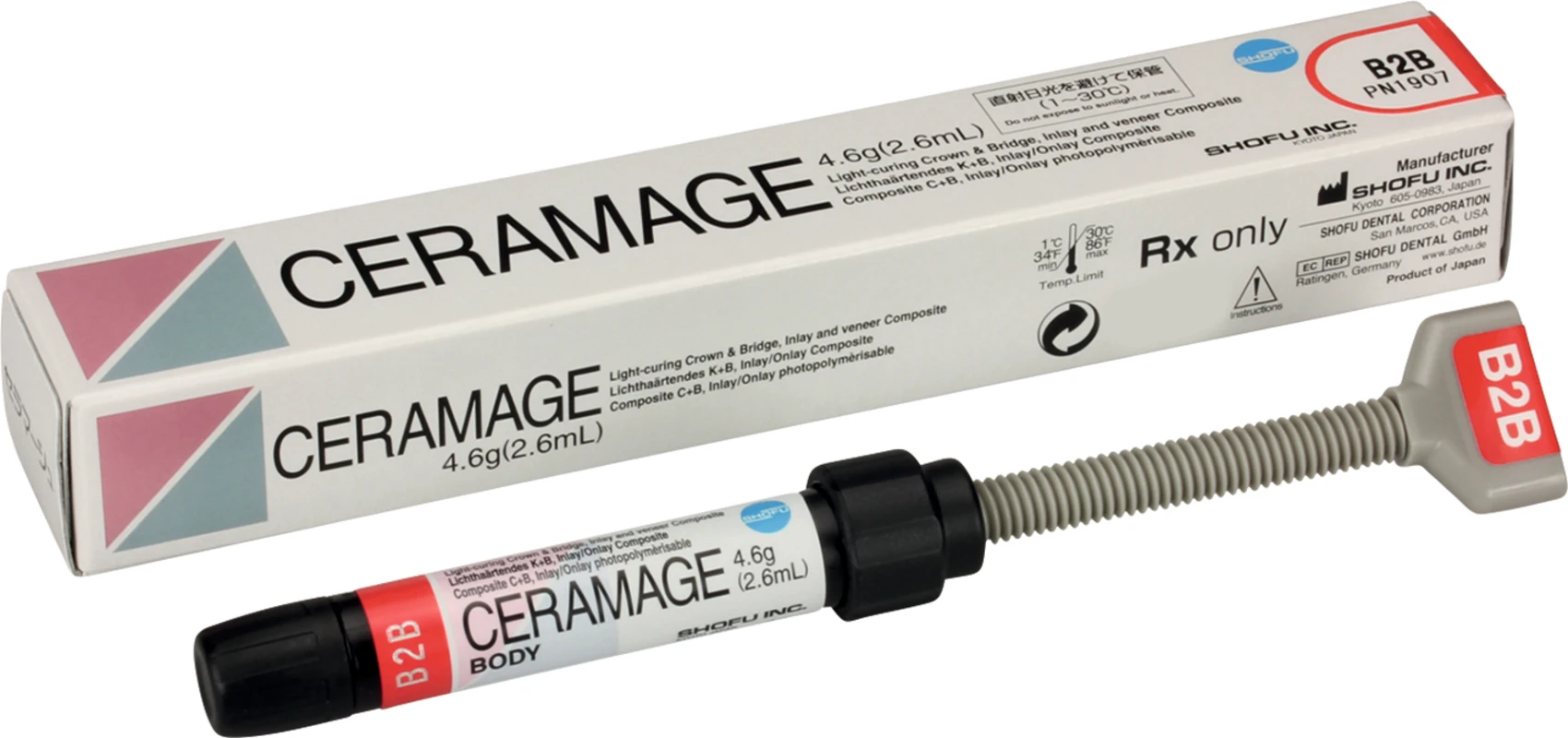 CERAMAGE Spritze 4,6 g dentin B2
