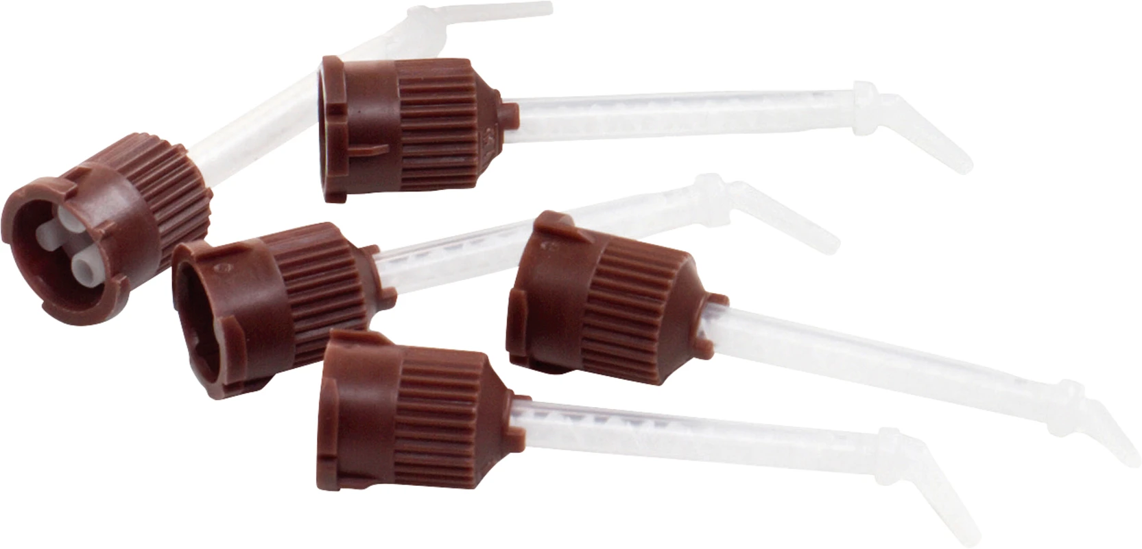 TempoSIL® 2 Mischkanülen Packung 40 Stück braun, lang, fein