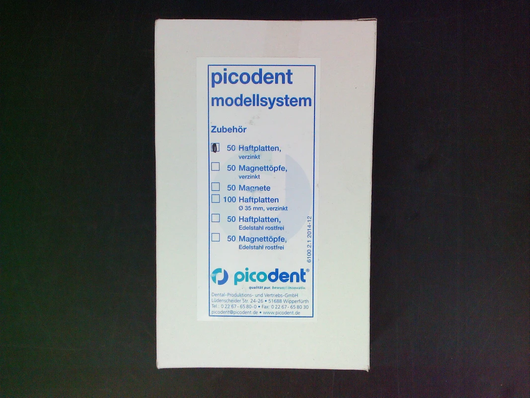 Haftplatten Packung 50 Stück