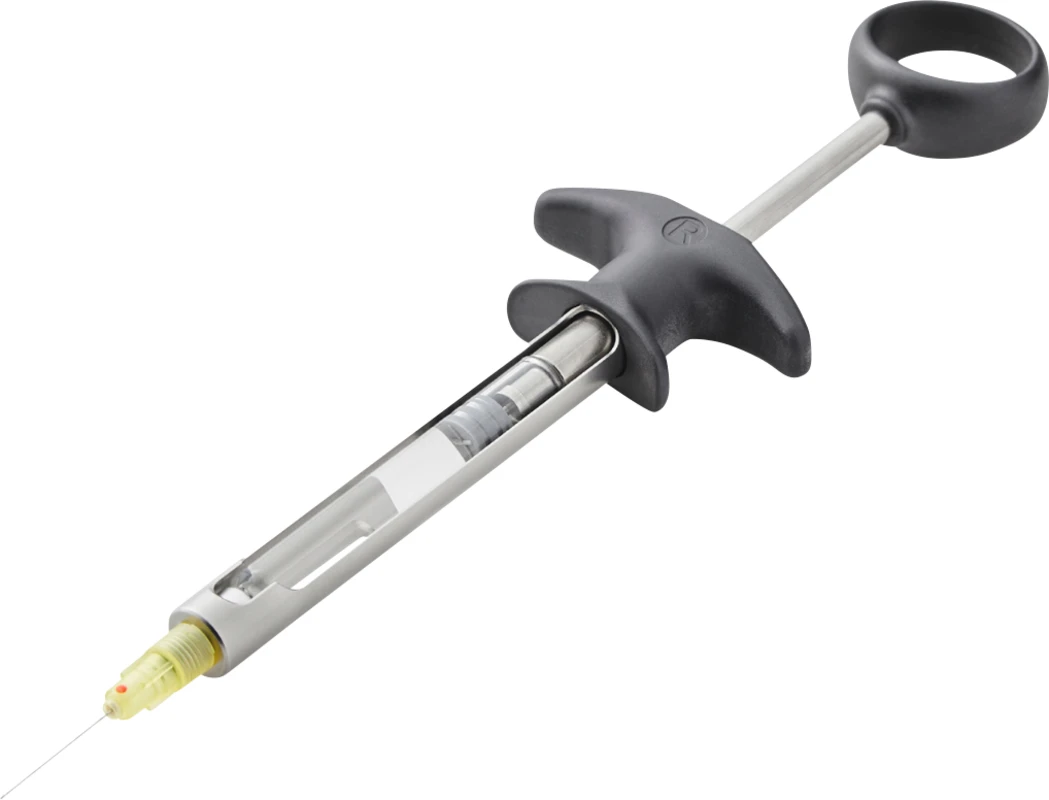 ASPIJECT® Active Compact Stück 1,8 ml Injektionsspritze mit Harpunen-Kolbenspitze