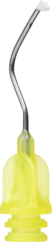 Metal Dento-Infusor™ Tip with Comfort Hub Packung 20 Stück gelb