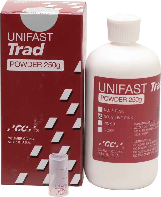 GC UNIFAST Trad Packung 250 g Pulver N°8 live pink