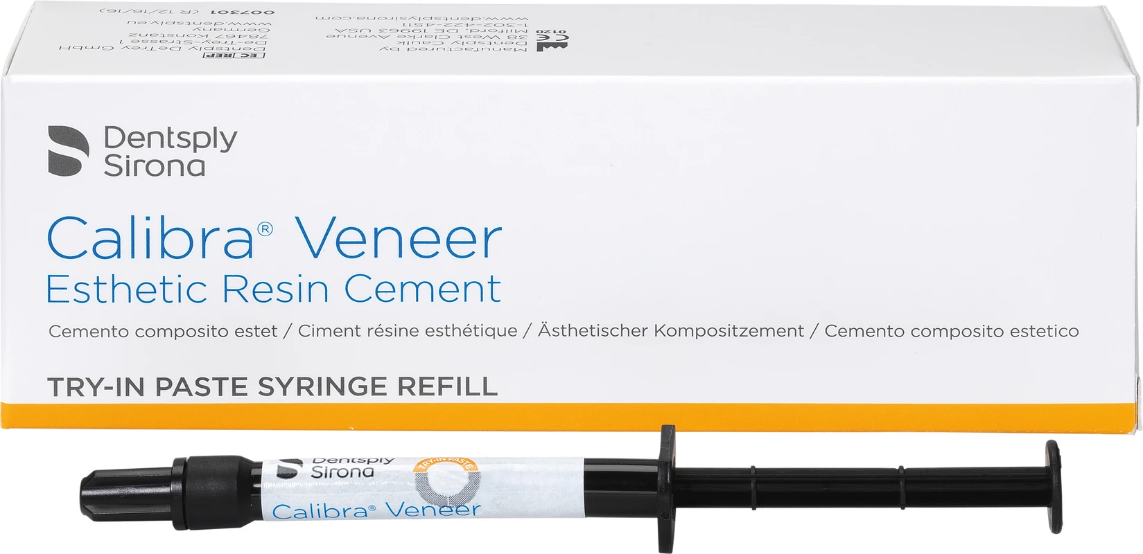 Calibra® Veneer Spritze 2 g transluzent