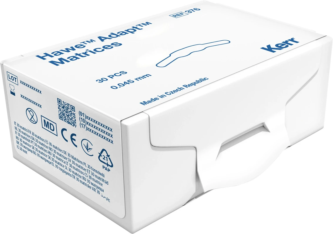 Adapt™ Matrizen Nachfüllpackung 30 Stück Stärke 0,045 mm, Form 376